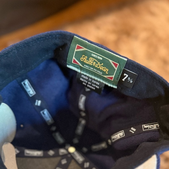 Stall & Dean Blue & White Baseball Cap NEW - Picture 3 of 4